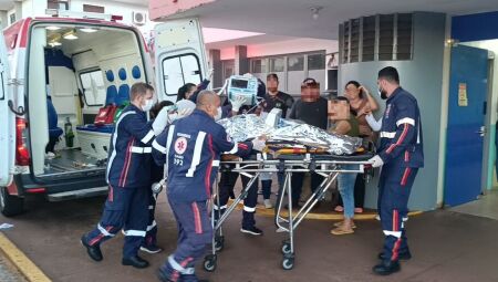 Garoto foi internado no Hospital da Vida