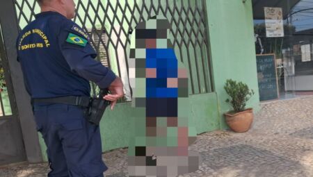 Suspeito foi identificado e preso