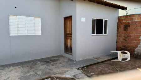 Casa onde aconteceu o confronto