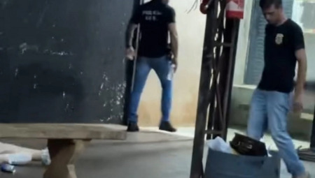 Local onde aconteceu o homic&iacute;dio, em Mundo Novo