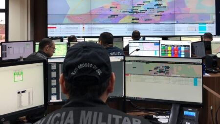 Central de opera&ccedil;&otilde;es da Pol&iacute;cia Militar