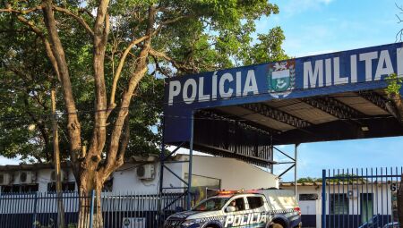 Base da Pol&iacute;cia Militar de MS