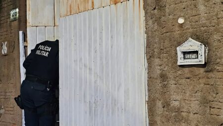 Pol&iacute;cia Militar atendeu &agrave; ocorr&ecirc;ncia - Foto: Vin&iacute;cius Santos