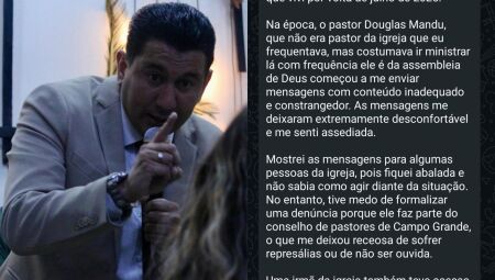 Pastor e den&uacute;ncia - Foto: Arte / JD1