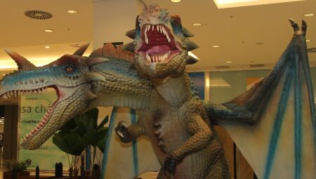 Exposi&ccedil;&atilde;o internacional de drag&otilde;es chega ao Shoppings Bosque dos Ip&ecirc;s