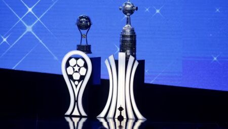 Ta&ccedil;as da Conmebol Libertadores e da Sul-Americana