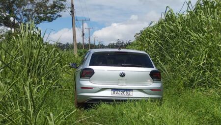 Polo foi encontrado em uma &aacute;rea de mata no Jardim Col&uacute;mbia