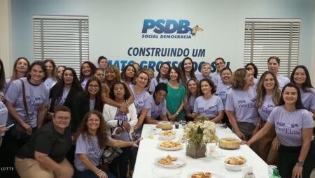 PSDB-MS homenageia Marisa Serrano com nome de sala na sede do partido na Capital