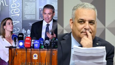 Soraya, Lindbergh e Gaspar - Foto: Ag&ecirc;ncia Senado