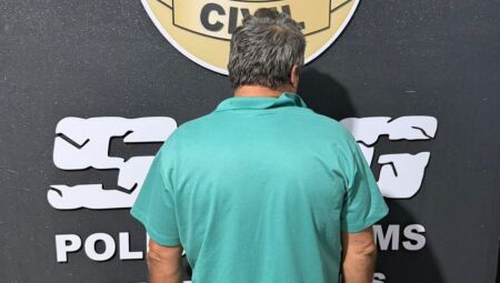 Suspeito foi preso em flagrante pela Pol&iacute;cia Civil de Deod&aacute;polis