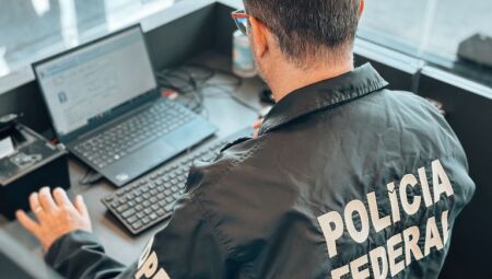 Pol&iacute;cia Federal cumpriu mandado de busca e apreens&atilde;o