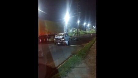 Acidente aconteceu na Avenida C&ocirc;nsul Assaf Trad