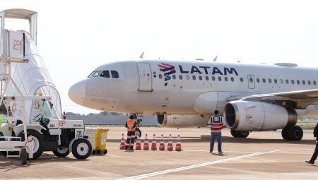 A opera&ccedil;&atilde;o &eacute; realizada pela Latam Airlines