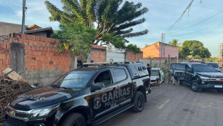 Garras cumpre v&aacute;rios mandados em Coxim e Rio Verde de Mato Grosso