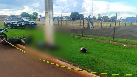 Rapaz foi morto na MS-165, em Aral Moreira