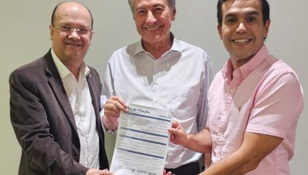 Filia&ccedil;&atilde;o do deputado estadual Roberto Hashioka no Republicanos 