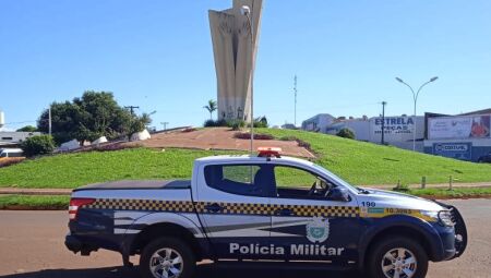 Caso atendido pela PM em Dourados - Foto: PMMS