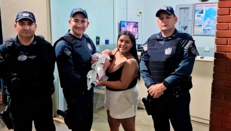 Na v&eacute;spera da P&aacute;scoa, policiais militares salvam beb&ecirc; que estava engasgado em Campo Grande