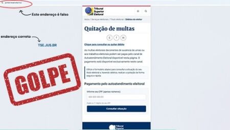 TSE alerta para golpe com falsa cobran&ccedil;a de pend&ecirc;ncias eleitorais