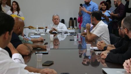Encontro da Bancada Federal do MS com Dom Dimas 