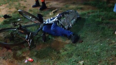 Corpo da v&iacute;tima - Foto: Reprodu&ccedil;&atilde;o / Jardim MS News