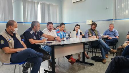 Reuni&atilde;o do Centro de Opera&ccedil;&otilde;es de Emerg&ecirc;ncias em Sa&uacute;de P&uacute;blica