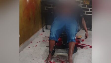 V&iacute;tima morreu no local - Foto: WhatsApp / JD1