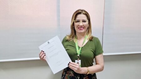 Ouvidora Karulina Borges da Silva Tonioli 