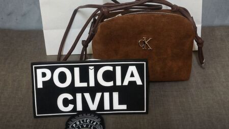 Bolsa foi recuperada pela Pol&iacute;cia Civil