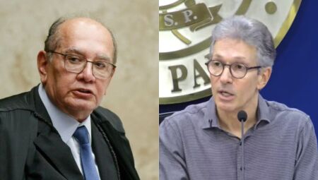 Gilmar Mendes e Romeu Zema
