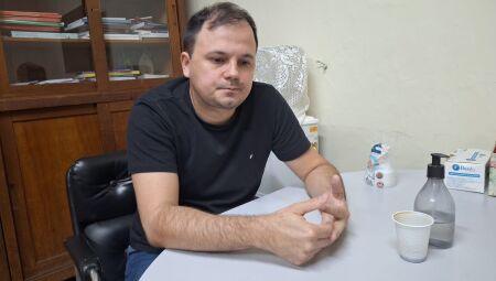Presidente do Conselho Municipal de Sa&uacute;de, Jader Vasconselos