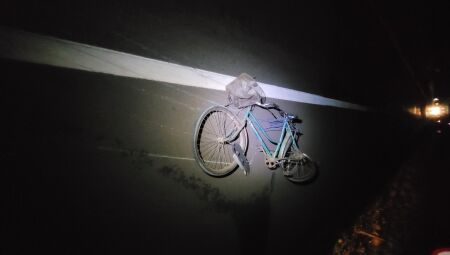 Bicicleta que a v&iacute;tima estava