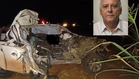 V&iacute;tima morreu preso as ferragens 