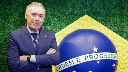 Ancelotti teve contrato renovado at&eacute; 2030