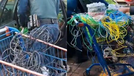Furto em constru&ccedil;&atilde;o termina com casal preso em Dourados
