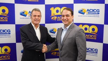 o Omar Aukar assumiu a presid&ecirc;ncia da entidade, substituindo Renato Paniago