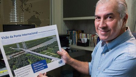 Entre os pontos citados por Reinaldo est&aacute; a situa&ccedil;&atilde;o da hidrovia do Rio Paraguai