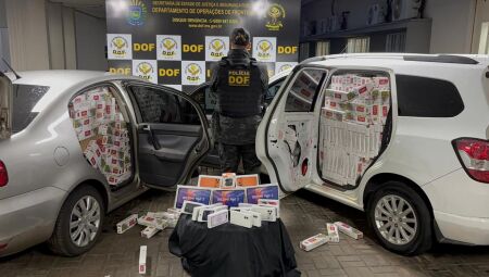 Carga apreendida pelo DOF