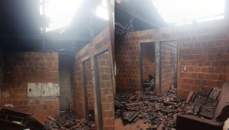 Casa destru&iacute;da - Foto: Divulga&ccedil;&atilde;o