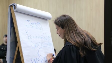 Promotora fala em feminic&iacute;dios - Foto: Vin&iacute;cius Santos | JD1