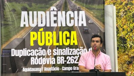 Deputado federal&nbsp;participou de audi&ecirc;ncia p&uacute;blica realizada na C&acirc;mara Municipal de Aquidauana