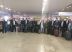 Comitiva de prefeitos no aeroporto internacional de Campo Grande