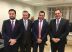 Daniel Castro, deputado Paulo Corr&ecirc;a, desembargador Alexandre Bastos e o ministro Reinaldo Fonseca