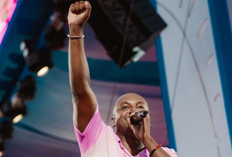 Thiaguinho na Tardezinha 2023 no Parque Ol&iacute;mpico, RJ/ Foto:@sndrx