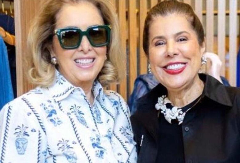 A elegante Nely Braga de Souza que comemora idade nova no próximo sábado dia 29 e a empresária que comanda a loja Flor do Dia Store, Leiner Vizeu. Felicidades a aniversariante.