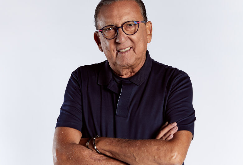 Galvão Bueno reunirá amigos em programa semanal na Band. Crédito: Acervo pessoal
