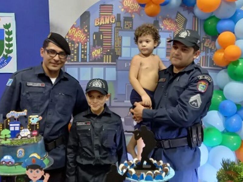 Polícia Militar Comparece A Aniversário De Menino Que Sonha Em Ser Policial Jd1 Notícias 3140