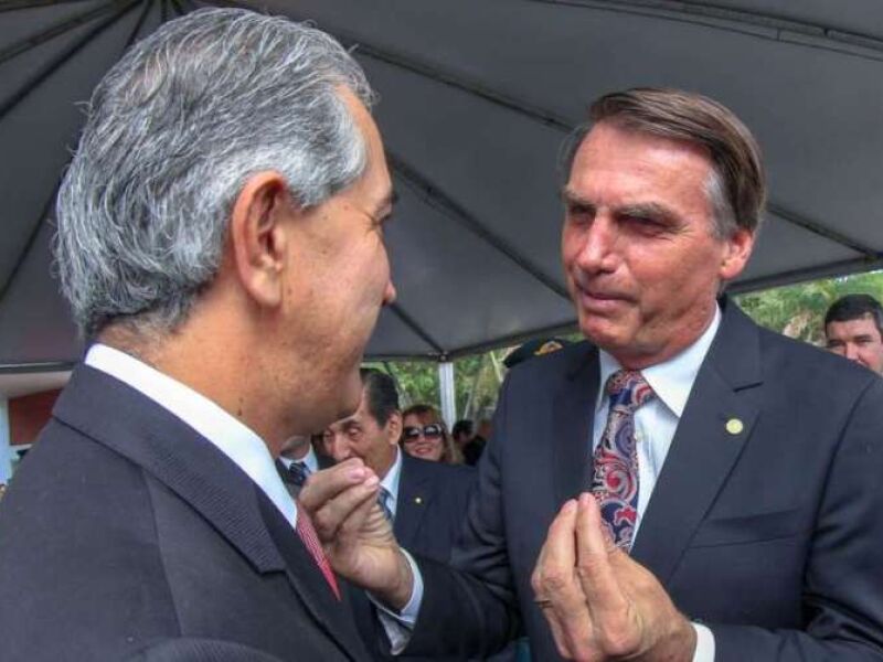 Segurança Na Fronteira é Tema De Encontro De Reinaldo E Bolsonaro - JD1 ...