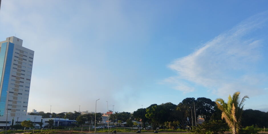 Tempo aberto e seco para Campo Grande