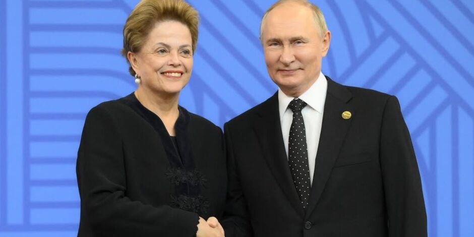 Dilma Rousseff e Vladimir Putin
